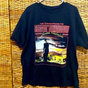 EUC Justin Timberlake Forget Tomorrow Tour T-Shirt L?